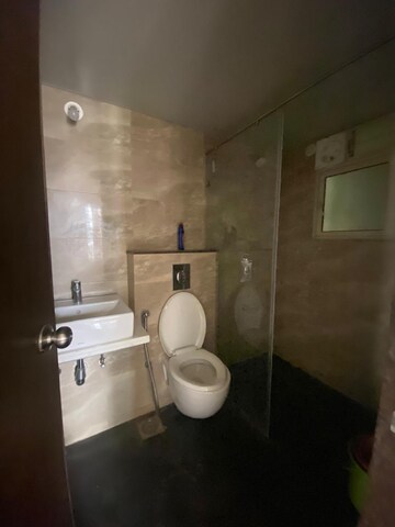 Bathroom in 3 BHK Apartment at Pharande Puneville, Punawale – for Rent