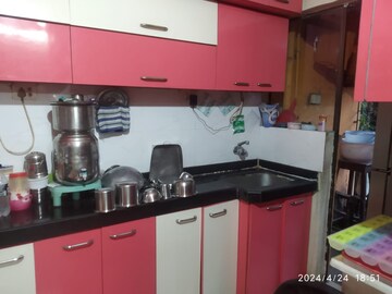 Kitchen in 2 BHK Apartment at Suvrat CHS, Tembhi Naka – for Rent