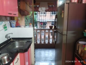 Kitchen in 2 BHK Apartment at Suvrat CHS, Tembhi Naka – for Rent
