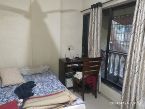 Master Bedroom in 2 BHK Apartment at Suvrat CHS, Tembhi Naka – for Rent