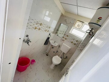Bathroom in 2 BHK Apartment at Manglam Aadhar, Gandhi Path – for Rent