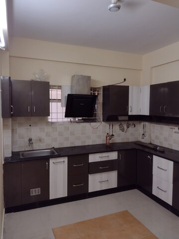 Kitchen in 3 BHK Apartment at Baldota Spring Woods, Sahakara Nagar – for Rent
