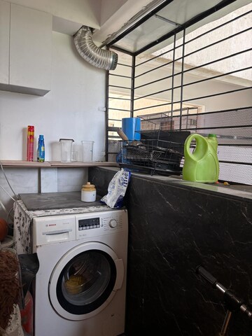 Bathroom in 2 BHK Apartment at VTP Leonara, Mahalunge – for Rent