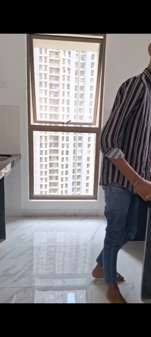 Staircase in 1 BHK Apartment at Raymond Ten X Habitat, Pokhran Road No Two – for Rent