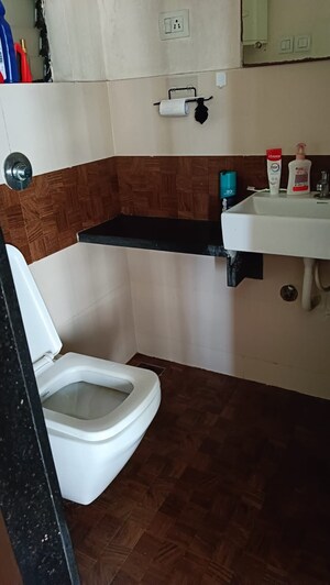 Bathroom in 2 BHK Apartment at Satellite Royale, Goregaon East – for Rent