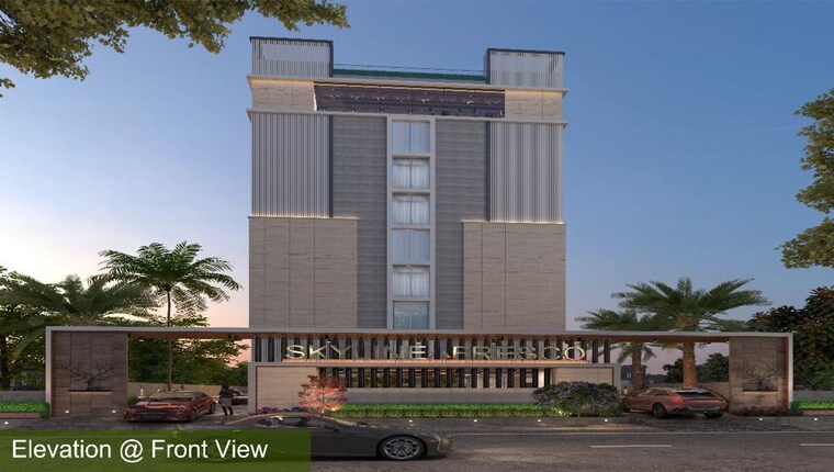 Exterior View, skyline-fresco 1 Bedroom 680 Sq.Ft. Apartment In Bhakrota Jaipur 9269198