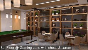 Team Area in 1 BHK Apartment at Skyline Fresco, Bhakrota – for Sale