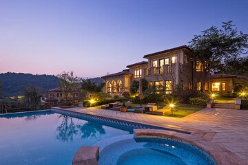 Swimming Pool in 4 BHK Villa at Mukteshwar – for Sale
