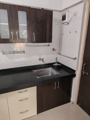 Kitchen in 3 BHK Apartment at Goel Ganga Cypress, Tathawade – for Rent