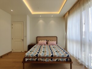 Bedroom in 1 BHK Apartment at Bhartiya Leela Residences, Thanisandra Main Road – for Rent