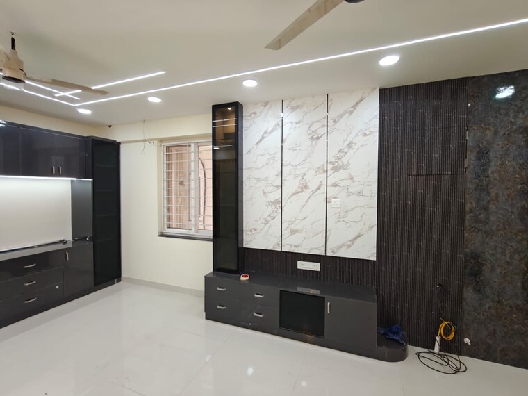Living Room, makuta-my-space 2 Bedroom 1460 Sq.Ft. Apartment In Bachupally Hyderabad 9269400