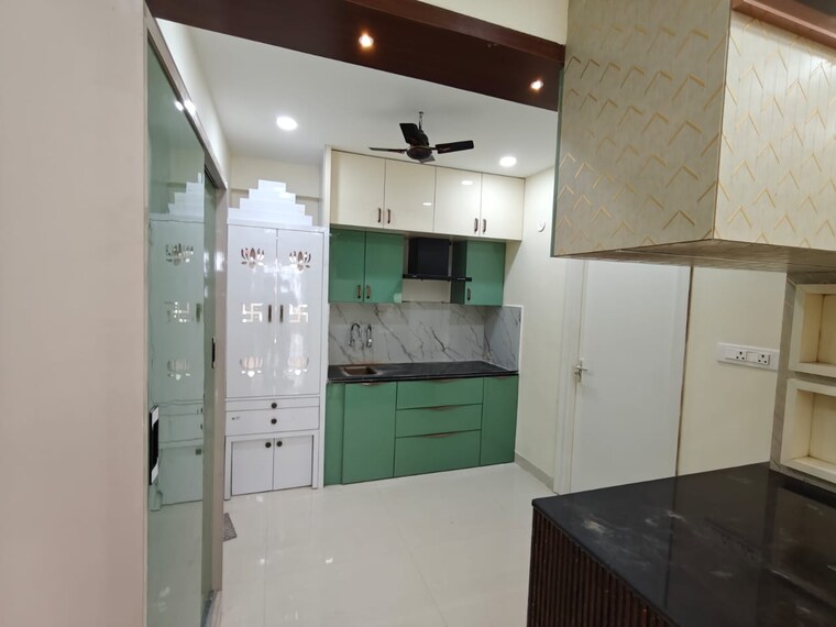 Kitchen, makuta-my-space 2 Bedroom 1460 Sq.Ft. Apartment In Bachupally Hyderabad 9269400
