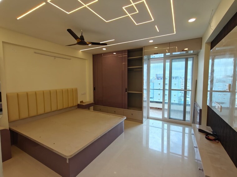 Master Bedroom, makuta-my-space 2 Bedroom 1460 Sq.Ft. Apartment In Bachupally Hyderabad 9269400
