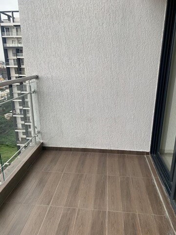 Balcony in 3 BHK Apartment at VTP HiLife, Wakad – for Rent