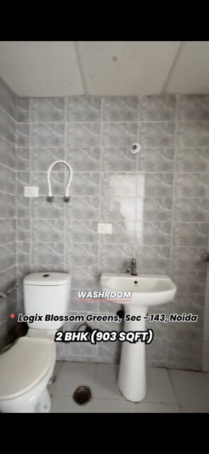 Bathroom in 2 BHK Apartment at Logix Blossom Zest, Sector 143 – for Sale