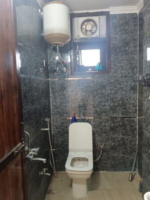 Bathroom in 2 BHK Builder Floor at Saket – for Rent