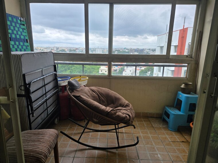 Balcony, saket-pranaam 3 Bedroom 1755 Sq.Ft. Apartment In Kapra Hyderabad 9269538