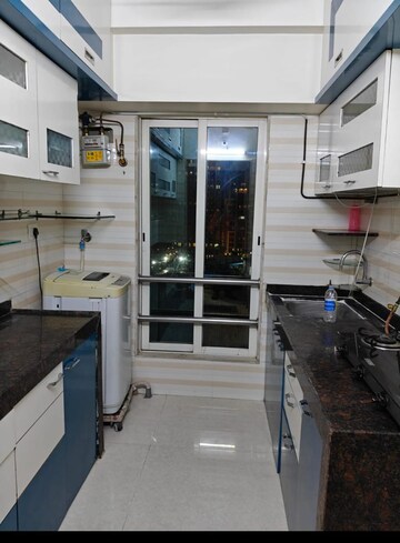 Kitchen in 1 BHK Apartment at Gurukrupa Marina Enclave, Malad West – for Rent