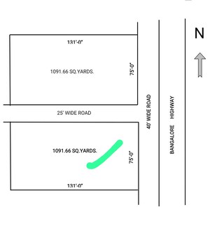  Land – Map Location View at Shamshabad Road - for Sale