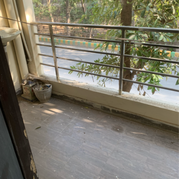 Balcony in 2 BHK Builder Floor at Vasundhara Sector 3 – for Rent