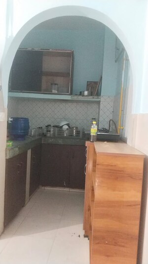 Kitchen in 1 BHK Builder Floor at Chattarpur – for Rent