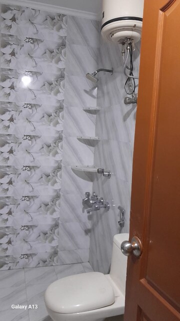 Bathroom in 3 BHK Builder Floor at Unitech South City II, Sector 50 – for Rent