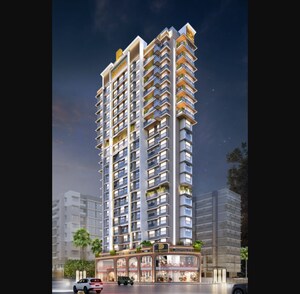 3 BHK Apartment – Exterior View View at RD Aurum, Borivali West - for Sale