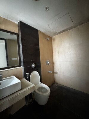 Bathroom in 2 BHK Apartment at Lodha Vivant, Ghodbunder Road – for Rent