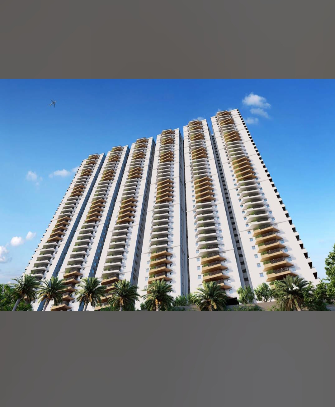 3 BHK + Pooja Room 1980 Sq.Ft. Apartment in ASBL Spectra