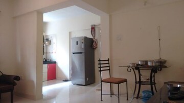 Living Room in 2 BHK Apartment at Woodland Avenue, Kothrud – for Rent