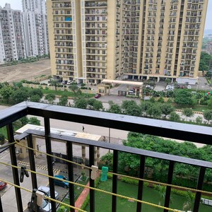 Balcony in 1 BHK Apartment at Maxblis Grand Wellington, Sector 75 – for Rent