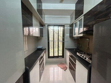 Staircase in 2 BHK Apartment at Fenklin Belleza, Ghodbunder Road – for Rent