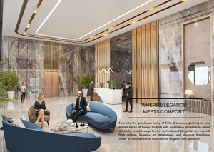 Living Room in 4 BHK Apartment at Tulip Crimson, Sector 70 – for Sale