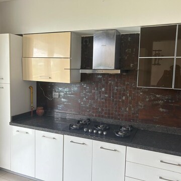 Kitchen in 4 BHK Apartment at Abw La Lagune, Suncity – for Rent