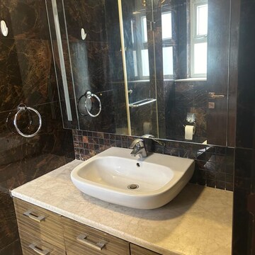 Bathroom in 4 BHK Apartment at Abw La Lagune, Suncity – for Rent
