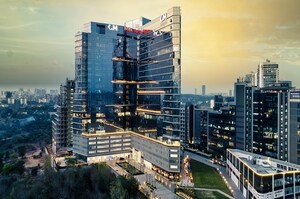  Office Space – Exterior View View at Galaxy Magnum Towers, Sector 58 - for Rent