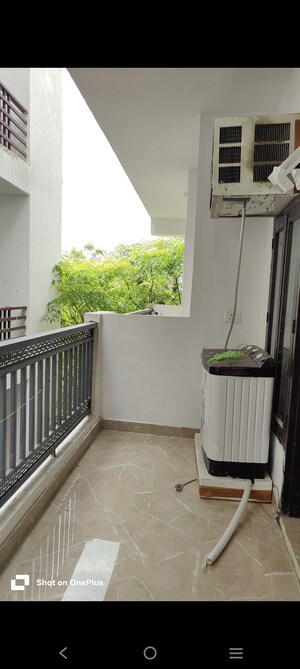 Balcony in 1 BHK Builder Floor at Saket – for Rent
