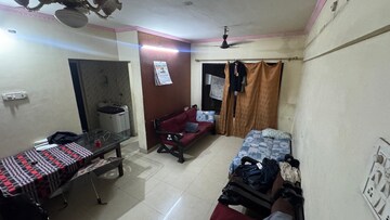 Living Room in 1 BHK Apartment at Sanghvi Hills, Ghodbunder Road – for Rent