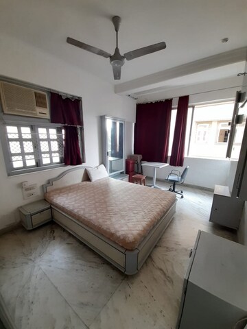 Living Room in 1 BHK Apartment at Poornima Apartments, Colaba – for Rent