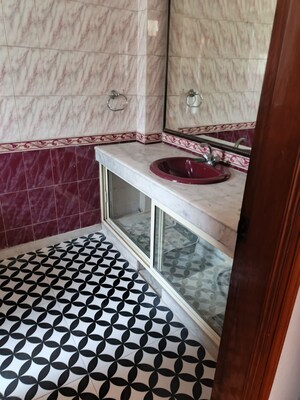 Balcony in 4 BHK Builder Floor at Sarvodaya Enclave – for Rent