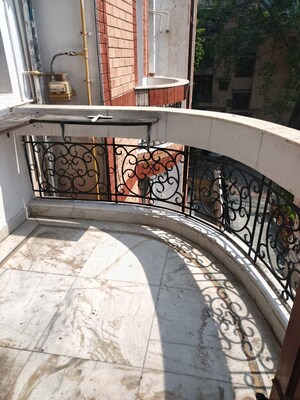 Balcony in 4 BHK Builder Floor at Sarvodaya Enclave – for Rent