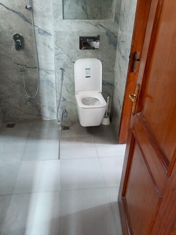 Bathroom in 4 BHK Builder Floor at Sarvodaya Enclave – for Rent