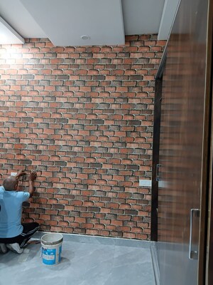 Bathroom in 3 BHK Apartment at MS Enclave Zirakpur, Dhakoli – for Rent