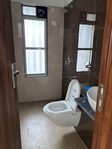 Bathroom in 3 BHK Apartment at Mokal Pushp Pinnacle, Kharghar – for Rent
