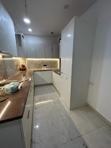 Kitchen in 3 BHK Builder Floor at Malviya Nagar – for Rent