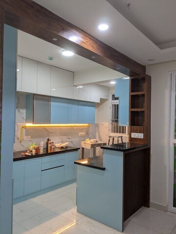 Kitchen in 2 BHK Apartment at Brigade Cornerstone Utopia, Varthur – for Rent