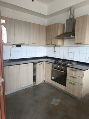 Kitchen in 3 BHK Apartment at Unitech Escape, Sector 50 – for Rent