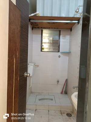 Bathroom in 2 BHK Apartment at Advance Home CHS, Kharghar – for Rent