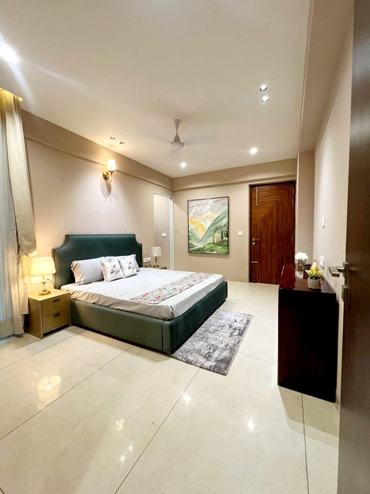 Bedroom, maya-green-lotus-utsav 4 Bedroom 3130 Sq.Ft. Apartment In International Airport Road Zirakpur 9270045
