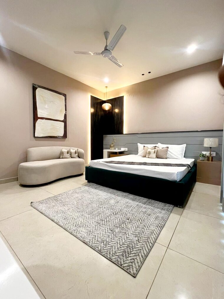 Bedroom, maya-green-lotus-utsav 4 Bedroom 3130 Sq.Ft. Apartment In International Airport Road Zirakpur 9270045